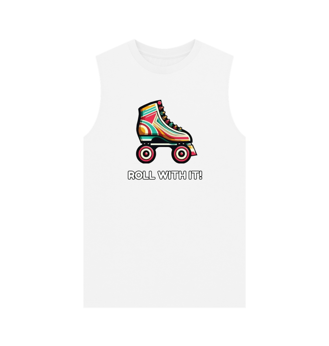 White Sample Men's Organic Cotton Vest
