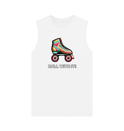 White Sample Men's Organic Cotton Vest