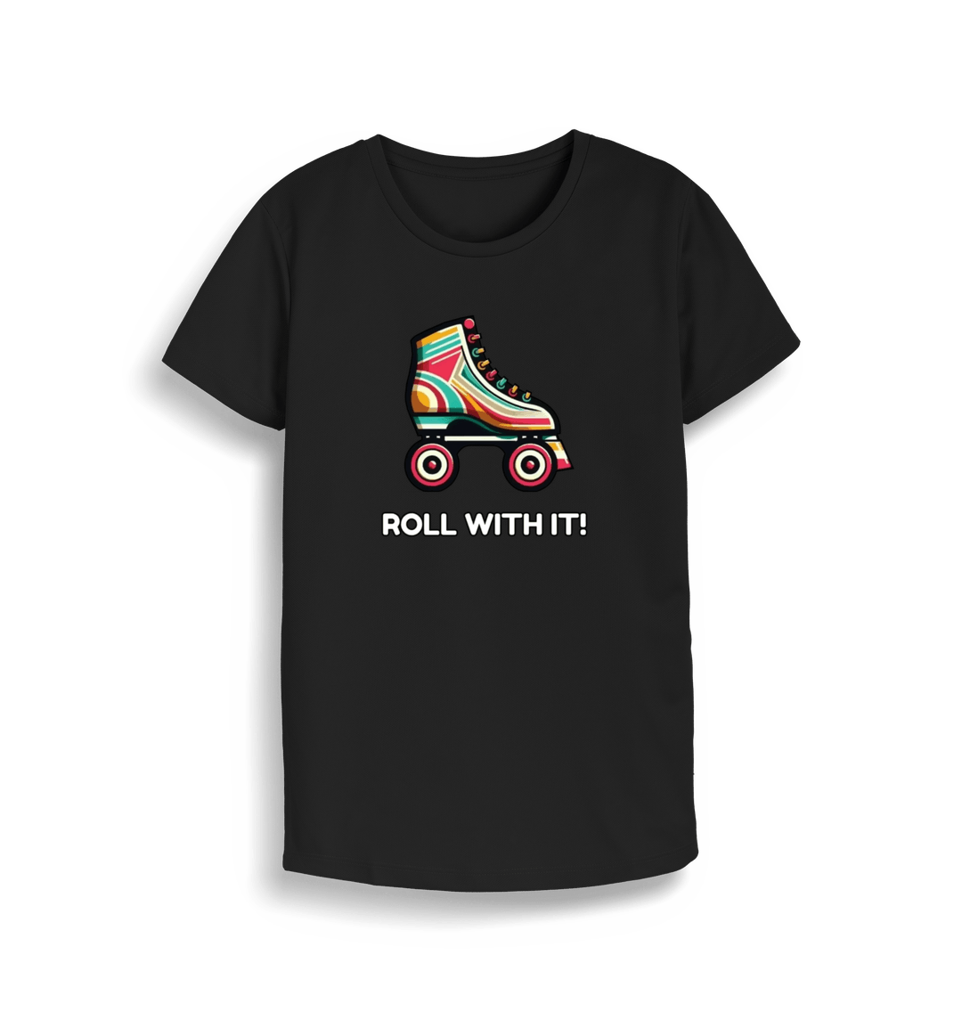 Jet Black Printed T-shirt