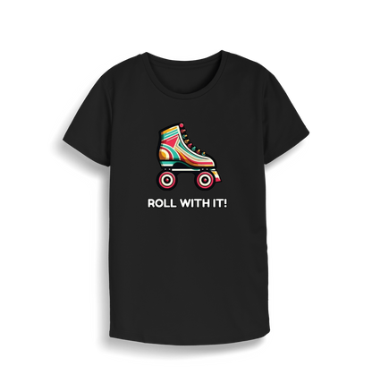 Jet Black Printed T-shirt