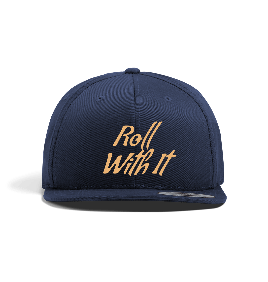 Navy Sample Snapback Cap