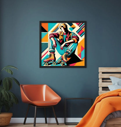 Sample Square Art Print