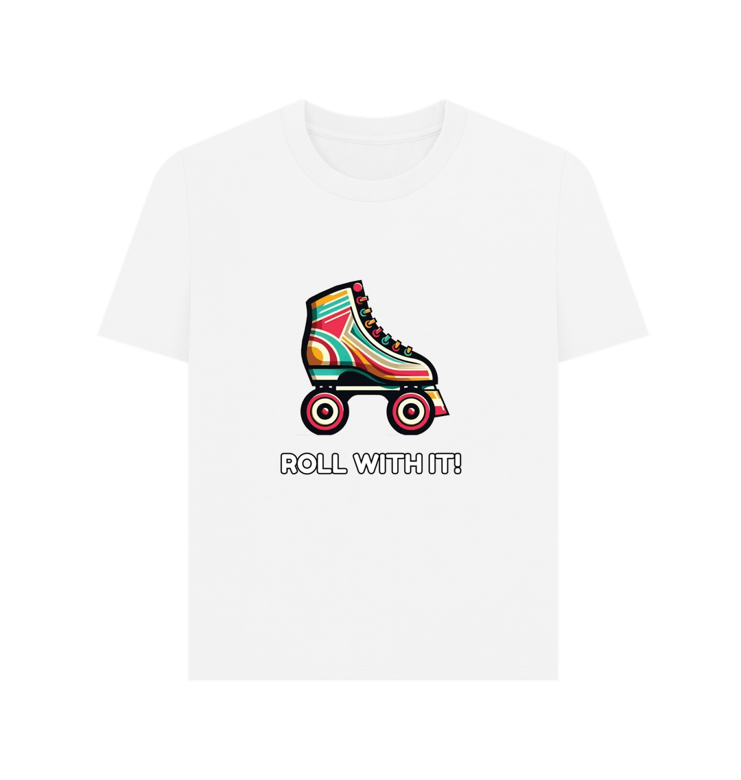 White Sample Women's Plain T-shirt