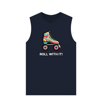 Navy Blue Sample Men's Organic Cotton Vest