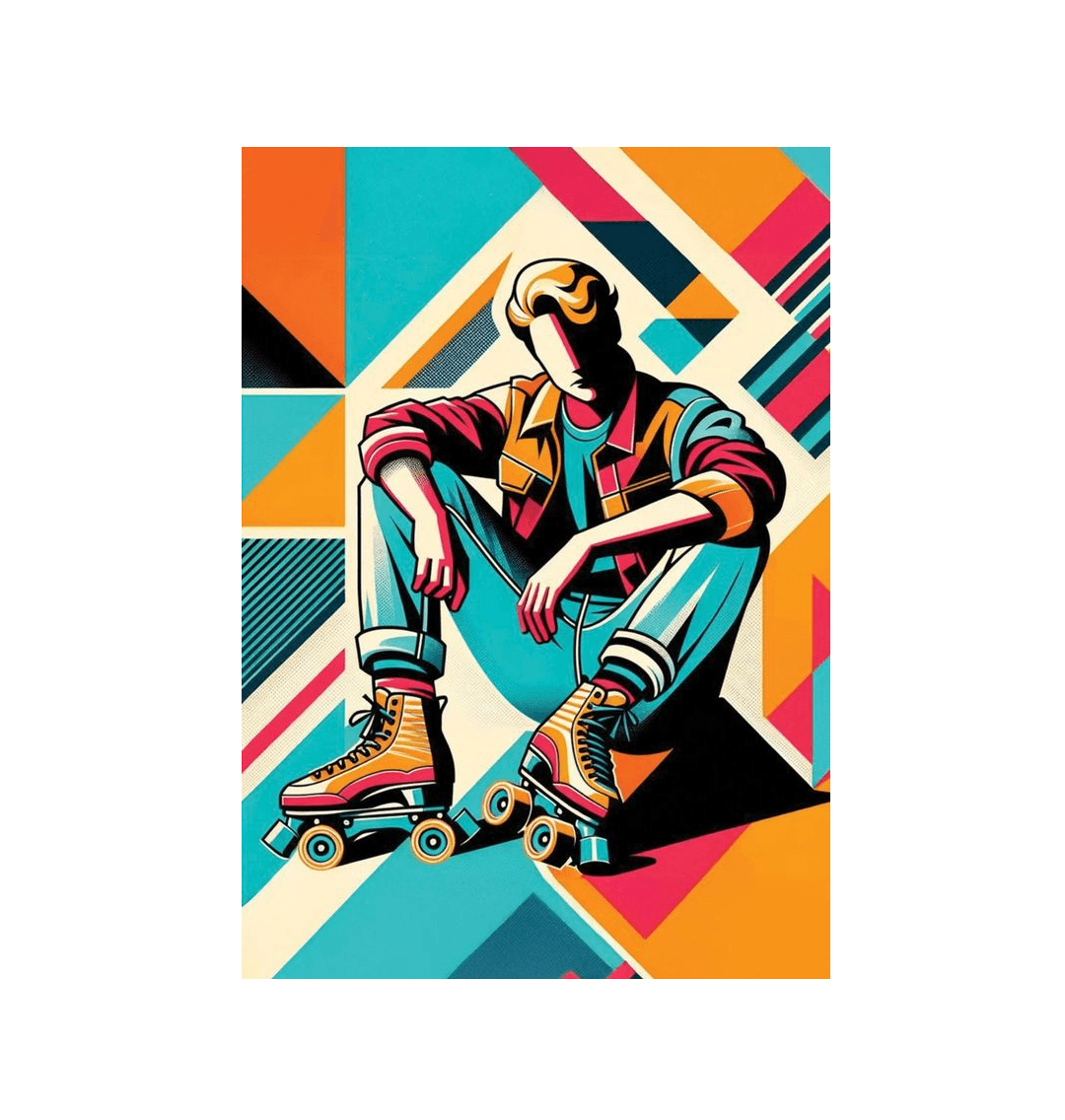 No Frame Sample Portrait Art Print