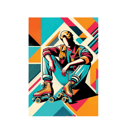 No Frame Sample Portrait Art Print